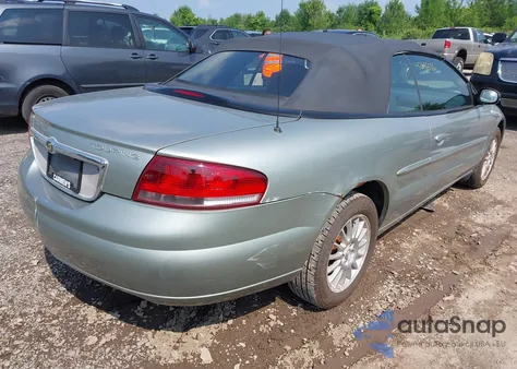 2005 Chrysler Sebring Touring from USA, damaged, VIN 1C3EL55R85N567038